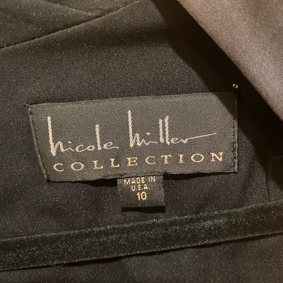 Black Nicole Miller Collection Dress - Picture 3 of 3